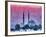 Watercolor Istanbul-Baloncici-Framed Art Print