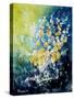 Watercolor John's Flowers-Pol Ledent-Stretched Canvas