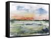 Watercolor Landscape-A-Jean Plout-Framed Stretched Canvas