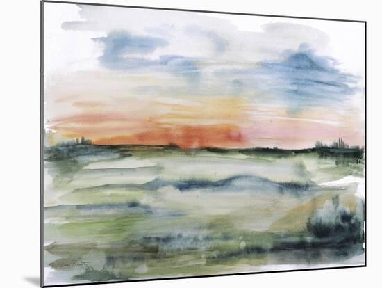 Watercolor Landscape-A-Jean Plout-Mounted Giclee Print