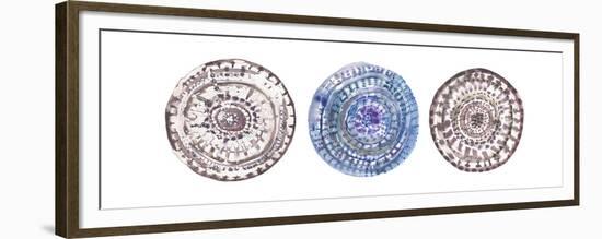 Watercolor Mandalas 2-Lora Gold-Framed Premium Giclee Print