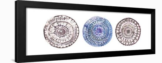 Watercolor Mandalas 2-Lora Gold-Framed Art Print