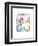 Watercolor Mix 1-Natasha Marie-Framed Giclee Print