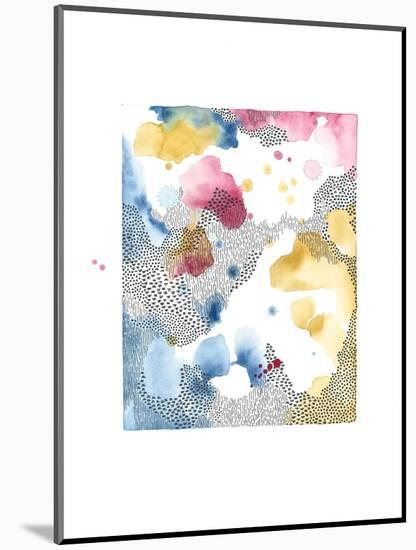 Watercolor Mix 1-Natasha Marie-Mounted Giclee Print