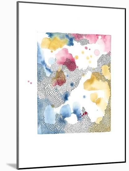 Watercolor Mix 1-Natasha Marie-Mounted Giclee Print