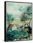 Watercolor Monceau-Pol Ledent-Framed Stretched Canvas