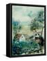 Watercolor Monceau-Pol Ledent-Framed Stretched Canvas