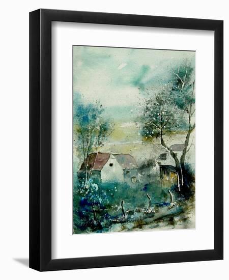 Watercolor Monceau-Pol Ledent-Framed Art Print