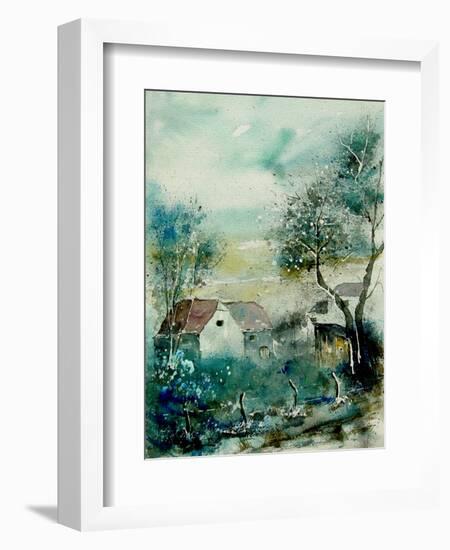 Watercolor Monceau-Pol Ledent-Framed Art Print