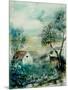 Watercolor Monceau-Pol Ledent-Mounted Art Print