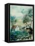 Watercolor Monceau-Pol Ledent-Framed Stretched Canvas