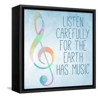 Watercolor Music I-SD Graphics Studio-Framed Stretched Canvas