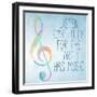 Watercolor Music I-SD Graphics Studio-Framed Art Print