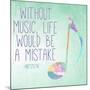 Watercolor Music II-SD Graphics Studio-Mounted Art Print