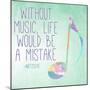 Watercolor Music II-SD Graphics Studio-Mounted Art Print