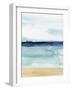 Watercolor Ocean Horizon I-Annie Warren-Framed Art Print