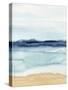 Watercolor Ocean Horizon II-Annie Warren-Stretched Canvas