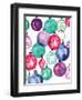 Watercolor Ornaments-Sara Berrenson-Framed Art Print