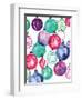 Watercolor Ornaments-Sara Berrenson-Framed Art Print