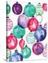 Watercolor Ornaments-Sara Berrenson-Stretched Canvas