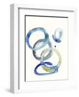 Watercolor Oval 4-Natasha Marie-Framed Giclee Print