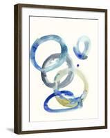 Watercolor Oval 4-Natasha Marie-Framed Premium Giclee Print