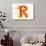 Watercolor Paint - Letter R--Vladimir--Art Print displayed on a wall