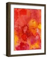 Watercolor Painting Background-Boumenjapet-Framed Art Print