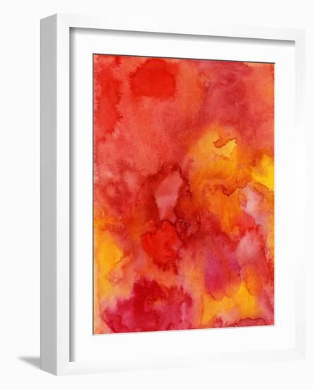 Watercolor Painting Background-Boumenjapet-Framed Art Print