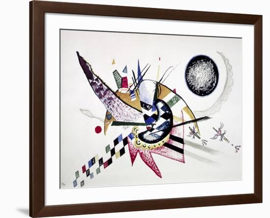 Watercolor Painting of Composition-Wassily Kandinsky-Framed Art Print