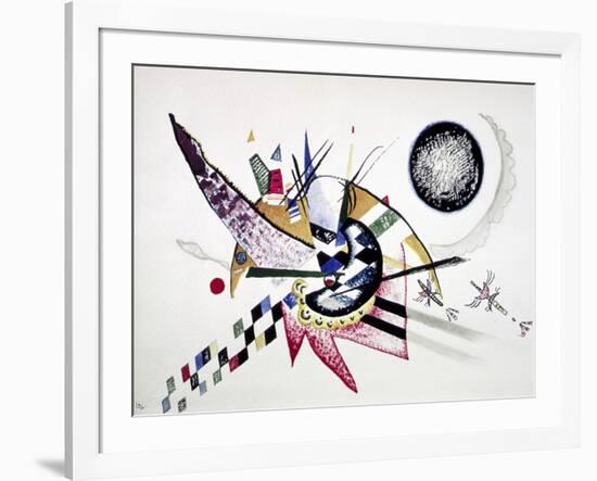 Watercolor Painting of Composition-Wassily Kandinsky-Framed Art Print