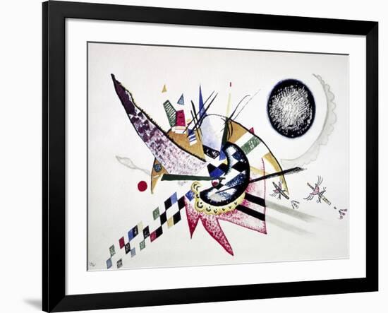 Watercolor Painting of Composition-Wassily Kandinsky-Framed Art Print