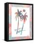 Watercolor Palms I-Nicholas Biscardi-Framed Stretched Canvas