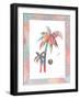 Watercolor Palms II-Nicholas Biscardi-Framed Art Print