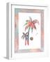 Watercolor Palms II-Nicholas Biscardi-Framed Art Print