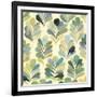 Watercolor Palms II-Grace Popp-Framed Art Print