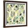 Watercolor Palms II-Grace Popp-Framed Art Print