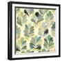 Watercolor Palms II-Grace Popp-Framed Art Print