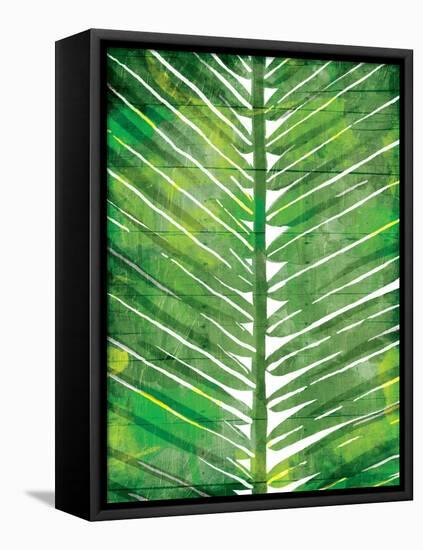 Watercolor Palms Mate-OnRei-Framed Stretched Canvas