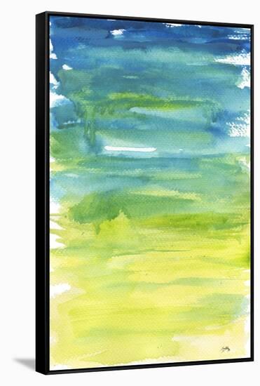 Watercolor Paper II-Elizabeth Medley-Framed Stretched Canvas