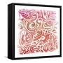 Watercolor Pat2-Erin Clark-Framed Stretched Canvas