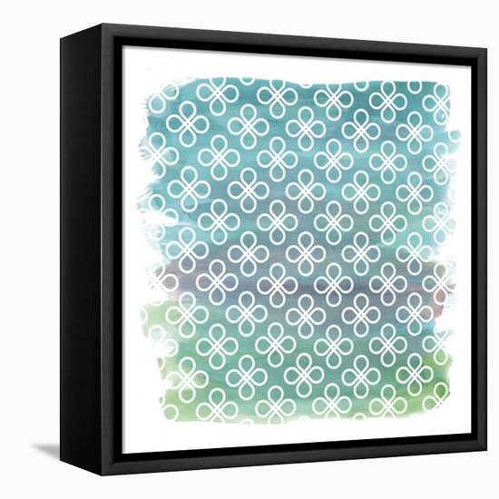 Watercolor Pat4-Erin Clark-Framed Stretched Canvas