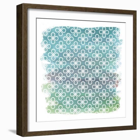 Watercolor Pat4-Erin Clark-Framed Giclee Print