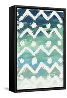 Watercolor Pattern V-Elizabeth Medley-Framed Stretched Canvas