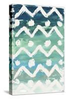 Watercolor Pattern V-Elizabeth Medley-Stretched Canvas