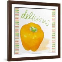 Watercolor Pepper I-Andi Metz-Framed Art Print