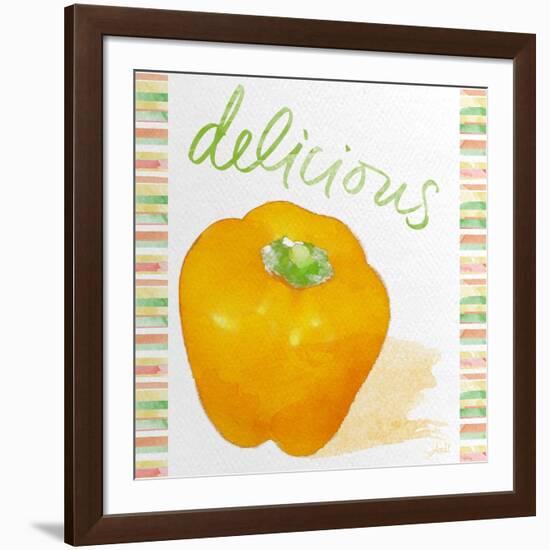 Watercolor Pepper I-Andi Metz-Framed Art Print