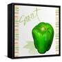 Watercolor Pepper III-Andi Metz-Framed Stretched Canvas