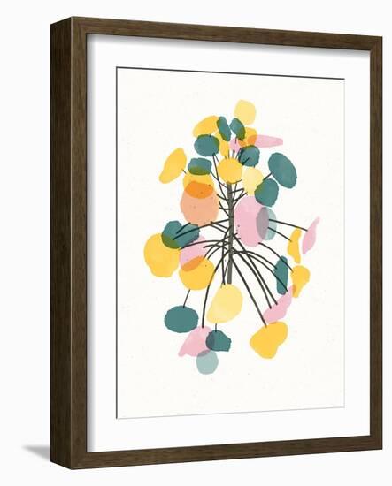 Watercolor Plant I-null-Framed Art Print