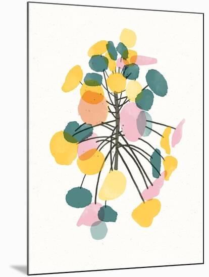 Watercolor Plant I-null-Mounted Art Print